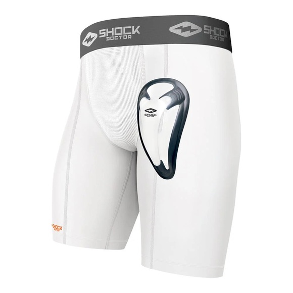 Shock Doctor Core Compression Shorts Bioflex Cup Large Protective Gear NWT - Picture 1 of 7